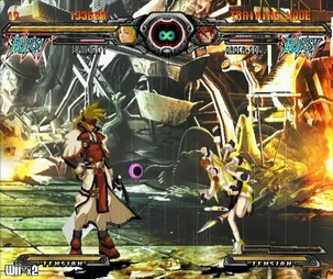 聖騎士之戰 XX ΛCore Plus  Guilty Gear XX Accent Core Plus USA WII(美版)